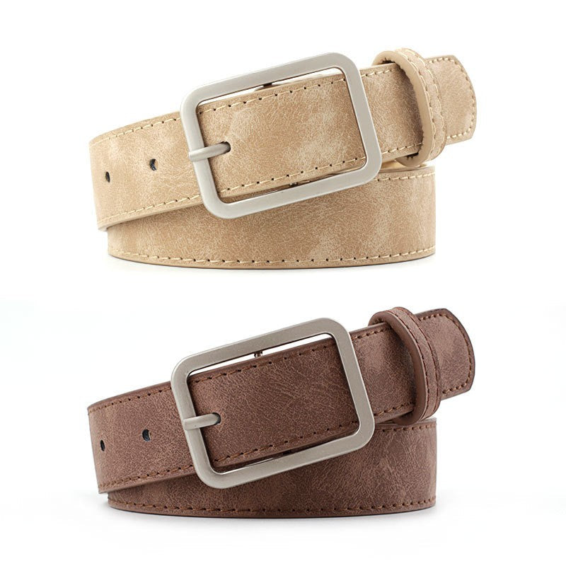 Althea Classic Square-Buckle Belt