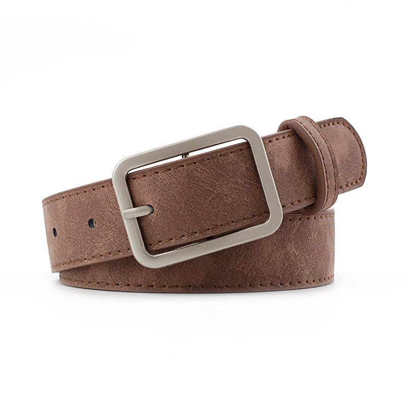 Althea Classic Square-Buckle Belt