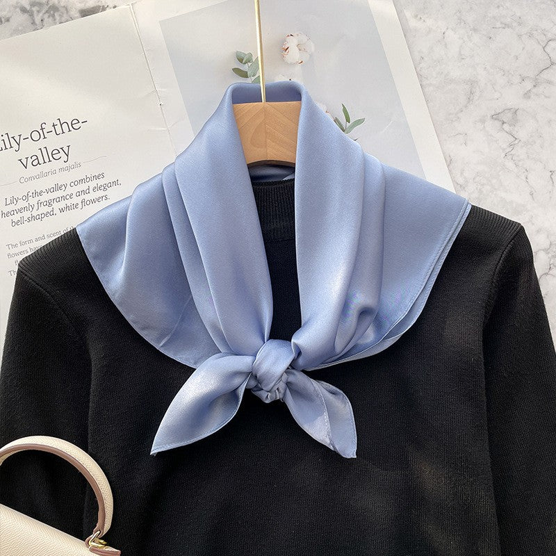 Aurelia Luxe Silk Square Scarf