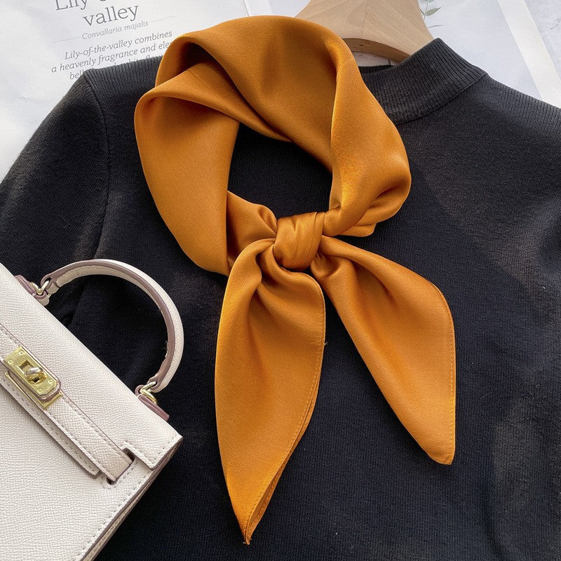 Aurelia Luxe Silk Square Scarf