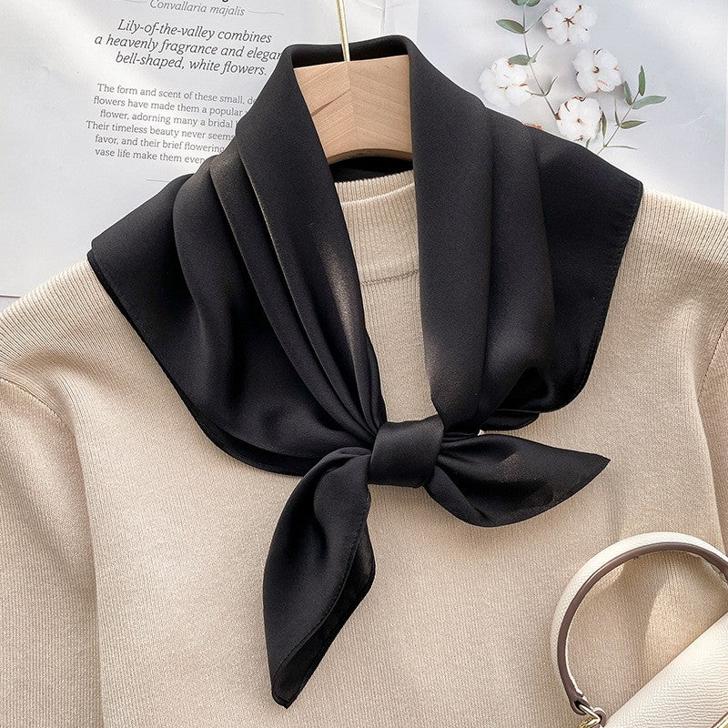 Aurelia Luxe Silk Square Scarf