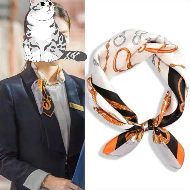 Liora Pure Silk Square Scarf