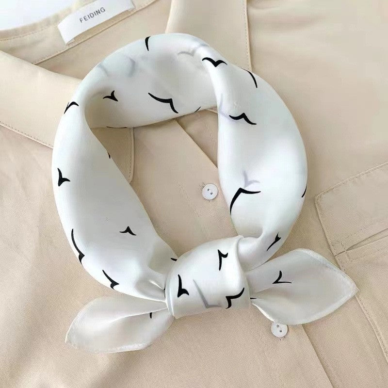 Liora Pure Silk Square Scarf