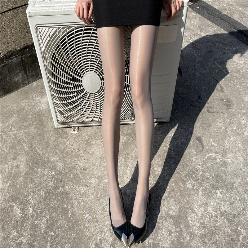 Sylphina Reflective Velvet Sheer Pantyhose